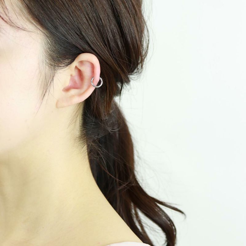 ボディピアス ステンレス フープ ワンタッチ セグメントリング 14G