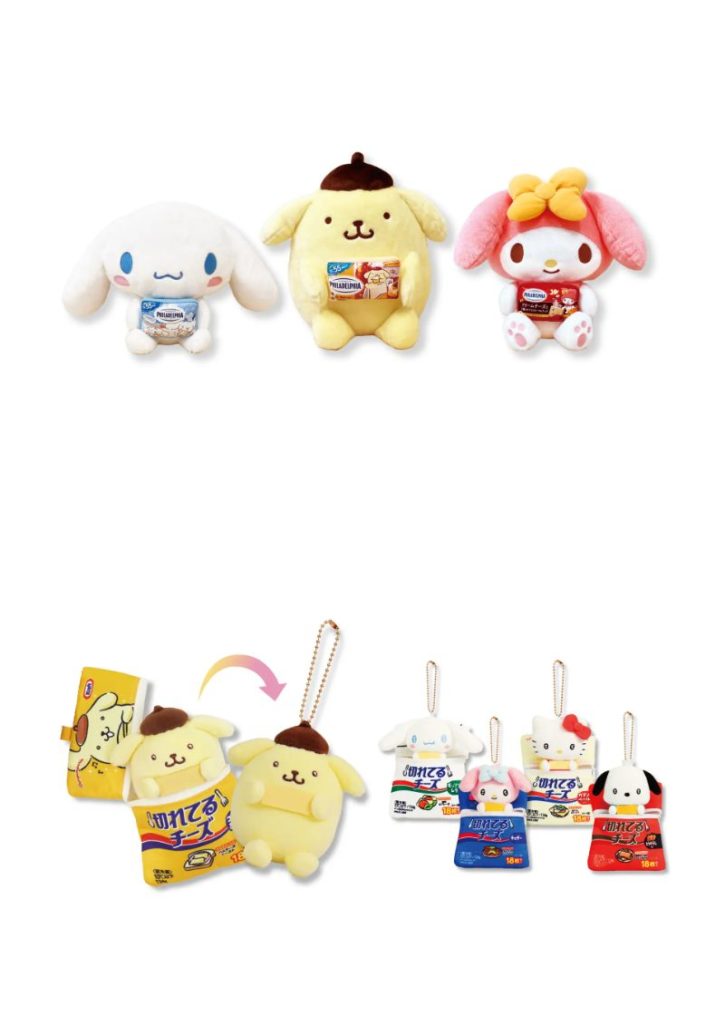 森永乳業×サンリオキャラクターズのコラボパッケージが10月初旬より