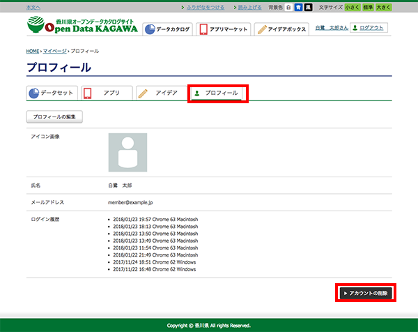 使い方 - 香川県オープンデータ