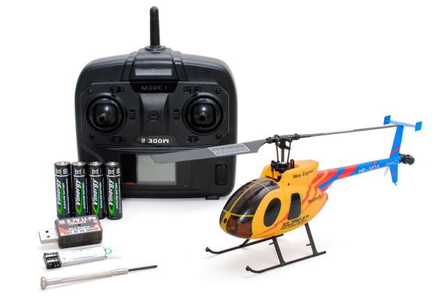 Nine Eagles ソロ・プロ127 H500 (2.4GHz 4ch 超小型電動ヘリコプター