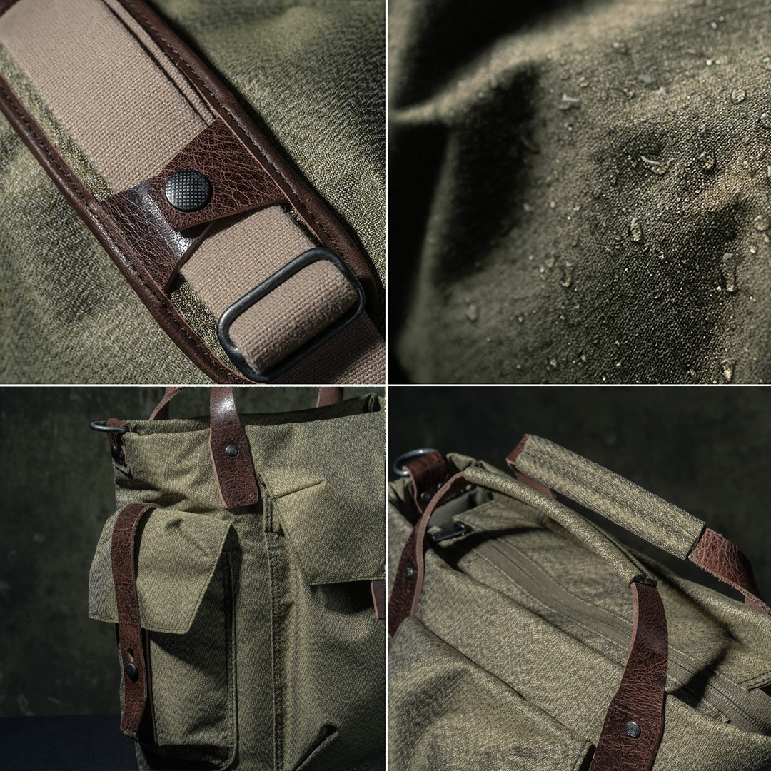 WOTANCRAFT｜ヴォータンクラフト｜ソルト＆ペッパー｜トートバッグ11L