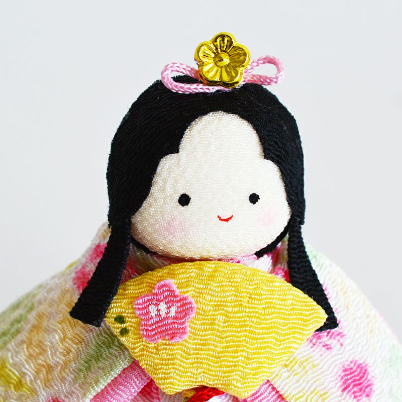 ぽてりひな2人（麻の葉）桜几帳付｜和食器通販｜織部 Online Store【公式】