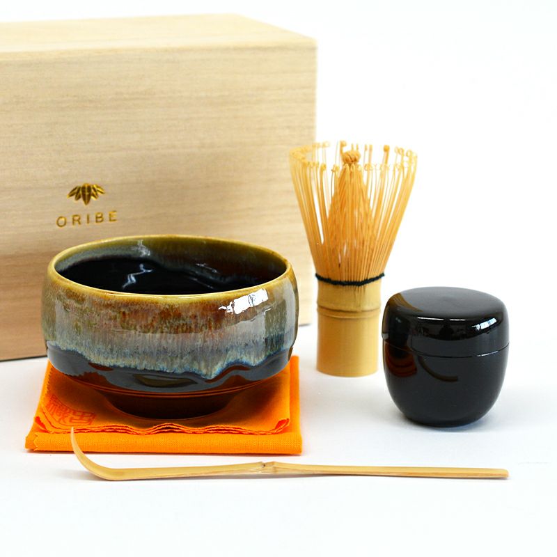 お抹茶セット haku碗 寂天目｜和食器通販｜織部 Online Store【公式】