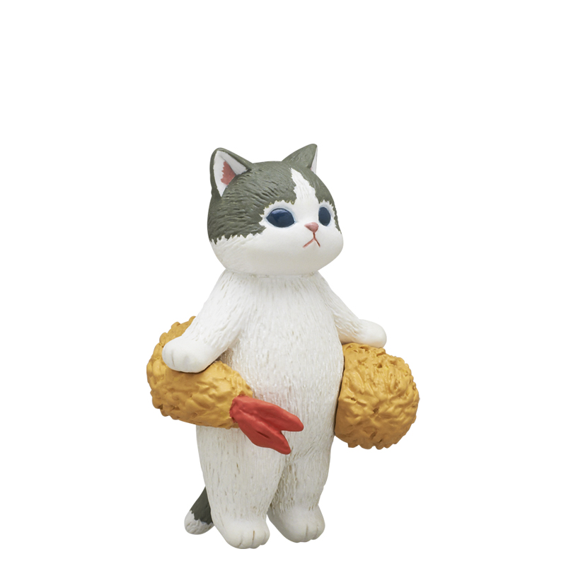 360度どこから見てもかわいい！人気の「えびにゃん」フュギュア化