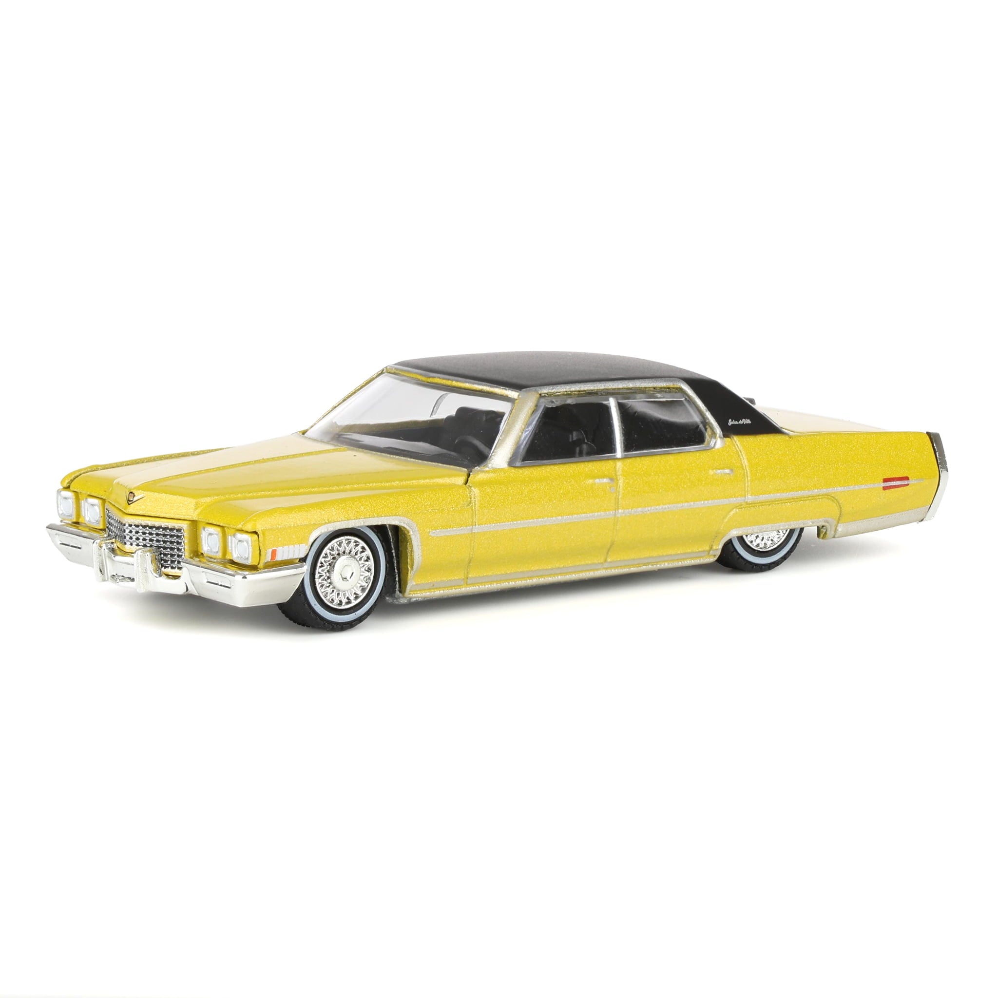 1/64 1971 Cadillac Sedan Deville Lowrider, Gold Metallic