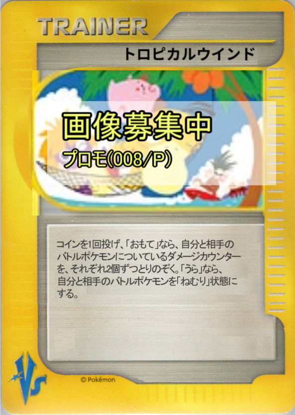 PSA8】ポケモンカード 世界大会プロモ トロピカルウインド 2008 PSA8