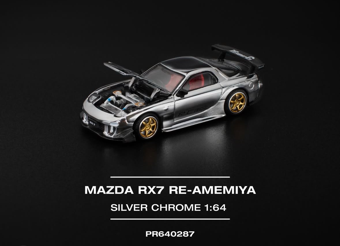 PopRace Mazda RX-7 FD3S Re Amemiya Chrome 2025 IAM Indonesia Show
