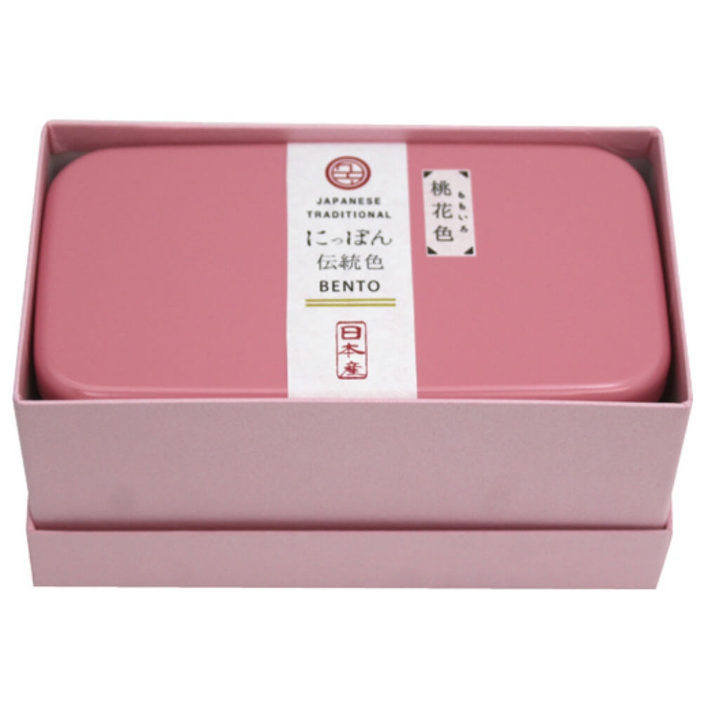 にっぽん伝統色 長角2段弁当箱 500ml