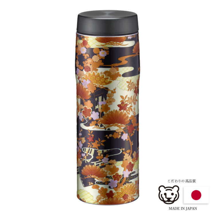 タイガー魔法瓶 アートボトル＜御所解/黒朱＞ | 京友禅アロハシャツ