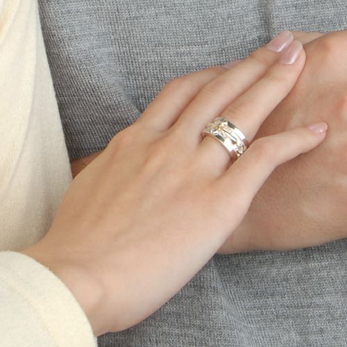 ペアリング シルバー 10金 WSR210WH&WSR210BK｜white clover【公式通販】