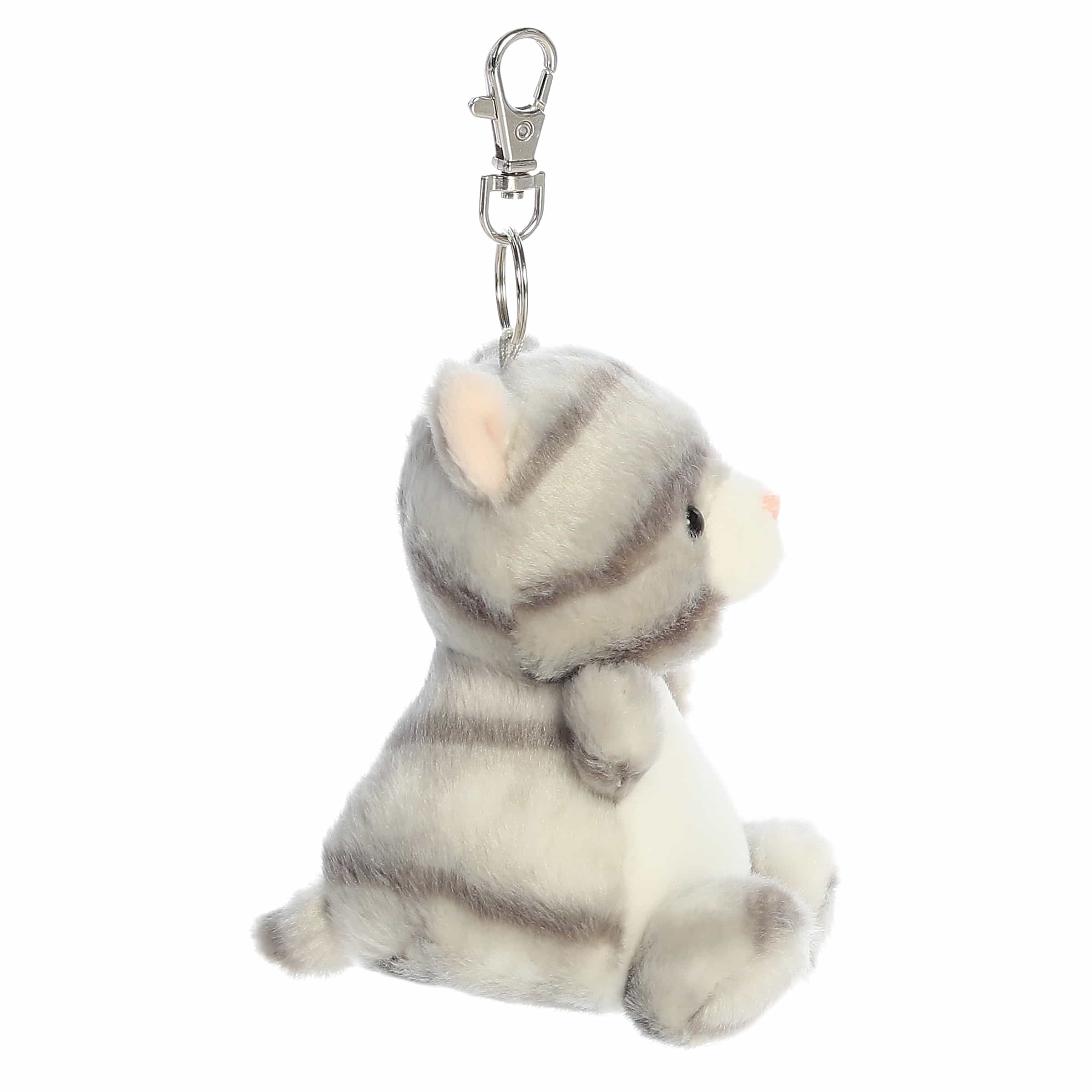 Silver Kitty - Plush Clip-On - Palm Pals – Palm Pals™