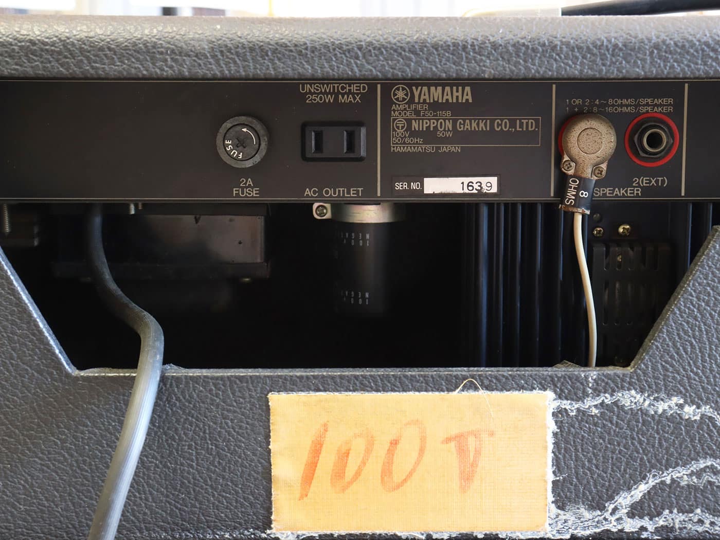 中古】YAMAHA F50-115B コンボベースアンプ - 神奈川県の中古楽器店