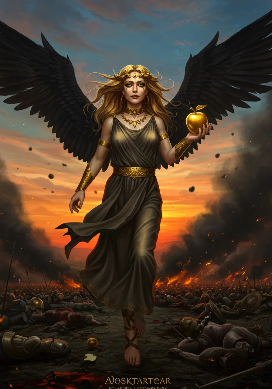 エリスとは？争いと不和の女神の神話・象徴・トロイア戦争での役割