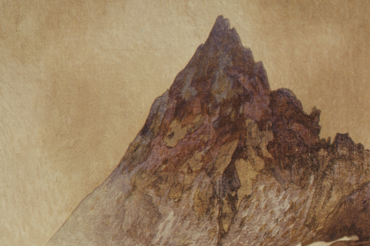 吉田博の見た日本アルプスへ - 槍ヶ岳 - PAPERSKY