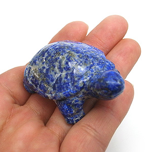 ラピスラズリ瑠璃石 カメかめ亀 原石/販売
