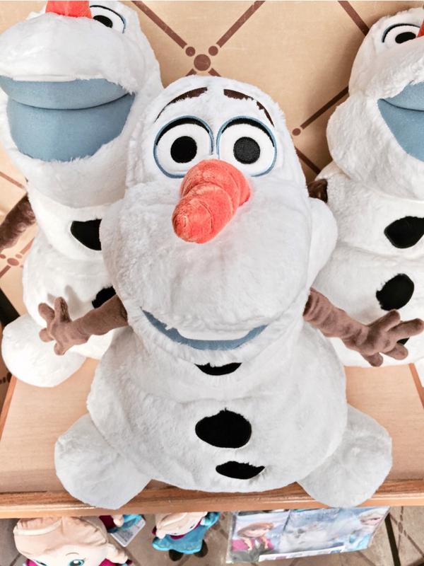 本日から発売のオラフのぬいぐるみ(^^) 東京ディズニーリゾート限定