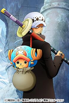 ワンピース】グッズ♪「壁紙 ロー&チョッパー」、ご予約受付開始しま