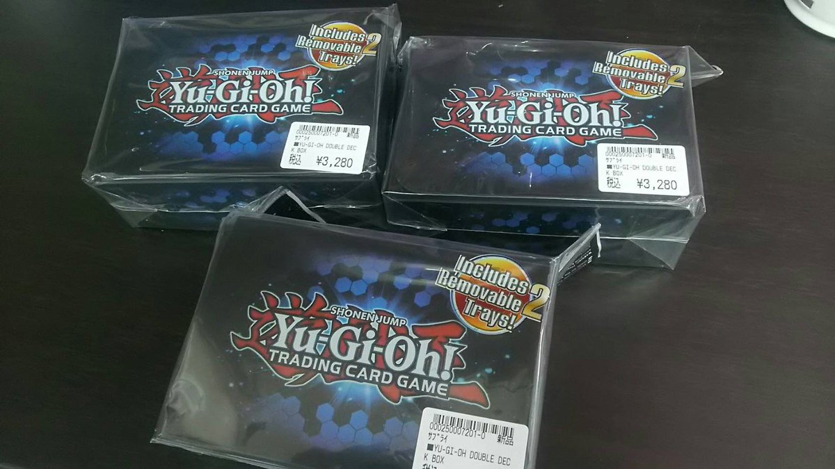 遊戯王】 海外版のダブルデッキケースが入荷しました！ 使いやすさ