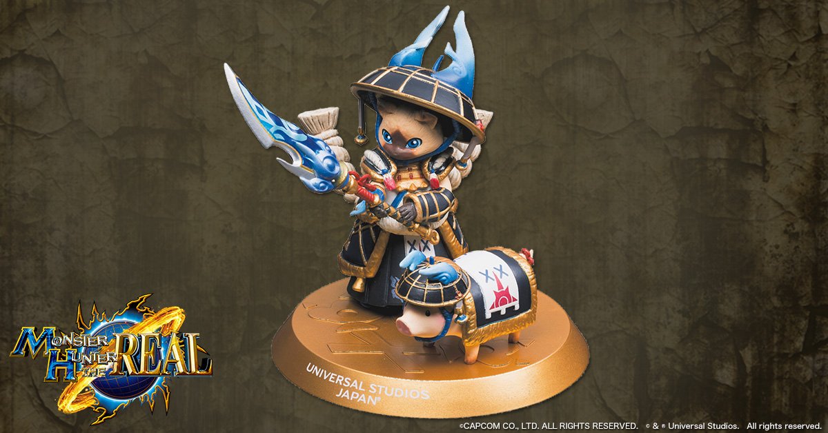 モンスターハンター・ザ・リアル】ニャッ火シリーズの装備をまとった