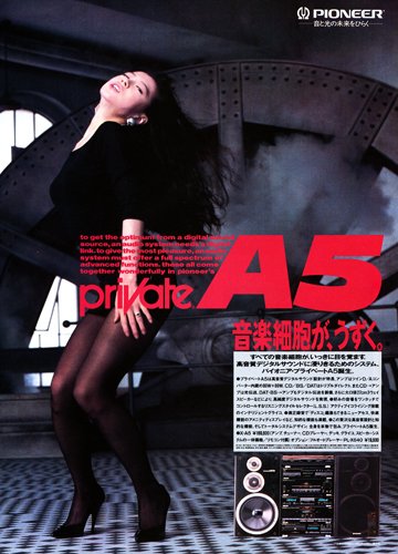 retoro_mode パイオニア「プライベート」×中森明菜。