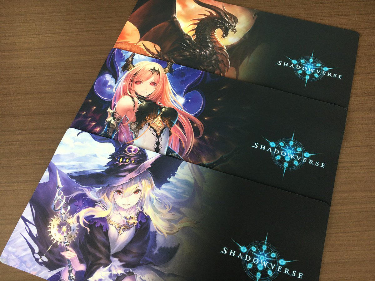 シャドバフェスグッズ情報】 ラバーマットとストレージボックスも届い