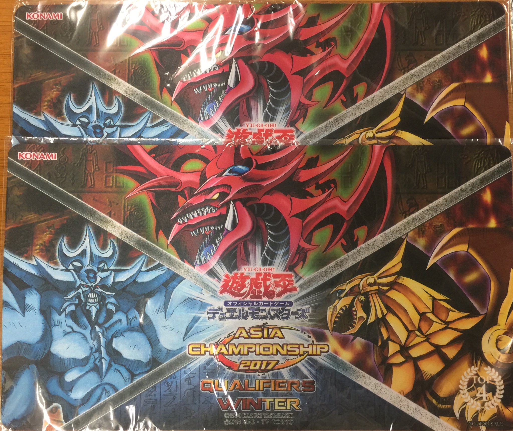 アジアチャンピオンシップ2017 三幻神ラバーマット