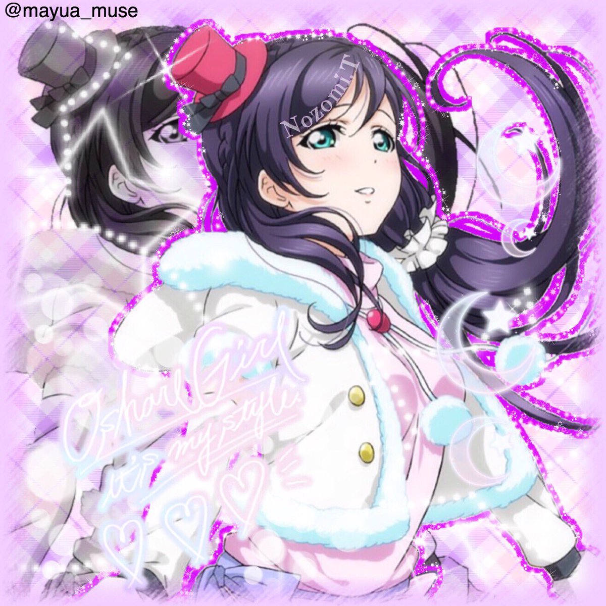 スクフェスACイラスト Snow halation衣装 加工画像 東條希 ＊保存