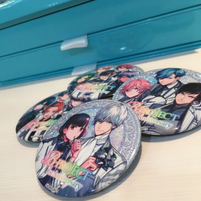 GOODS】B-PROJECT 1stAnniversary Special缶バッジセットのサンプル