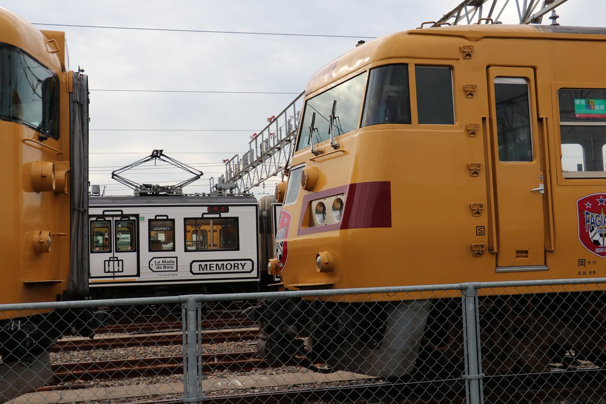 10/16の岡山電車区： きょうの雉電（117系岡山E05編成・ファジアーノ