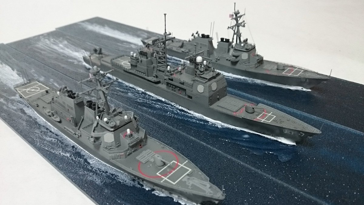 フジミのタイコンデロガ級ミサイル巡洋艦CG-63カウペンス完成！ これで