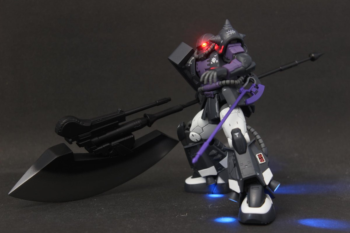 HG オルテガ専用高機動型ザクII THE ORIGIN】完成♪ ＃ガンプラ ＃黒い