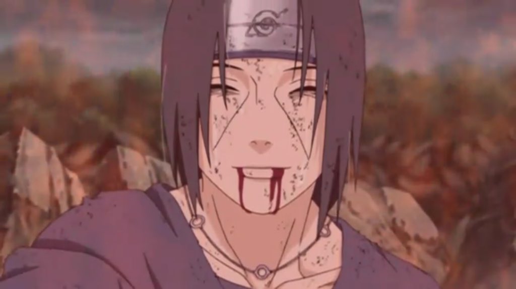 個人的にNARUTOで1番泣いた所はサスケとイタチかな イタチを倒した後に