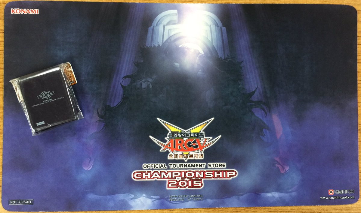 遊戯王】 今日、明日限定 新帝王降臨 韓国 公式プレイマット ウィジャ