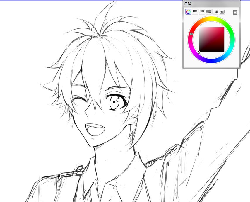 また新しいイラスト始まるぞ(○´ω｀○)