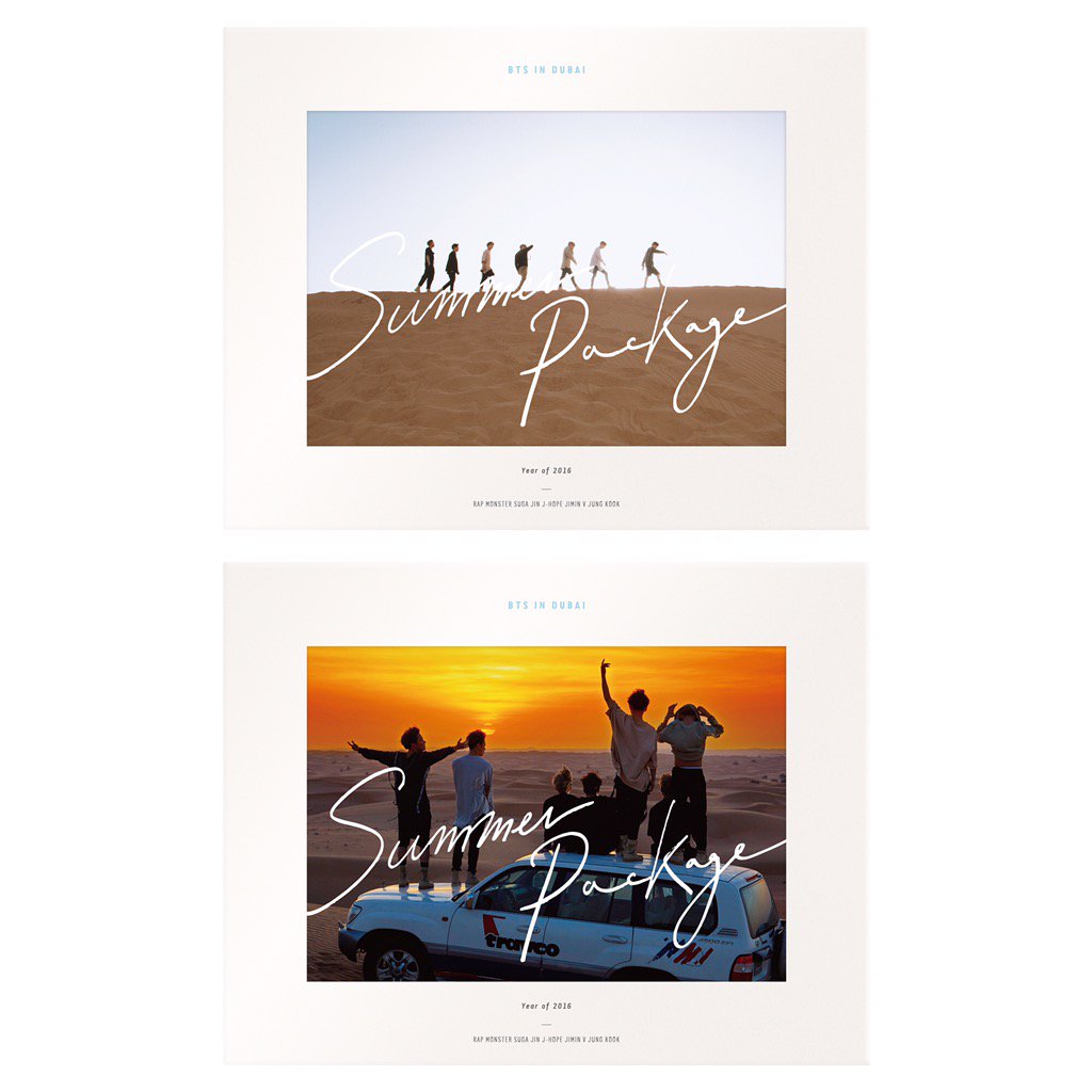 BTS SUMMER PACKAGE IN DUBAI 2016」発売決定及び予約販売のご案内が