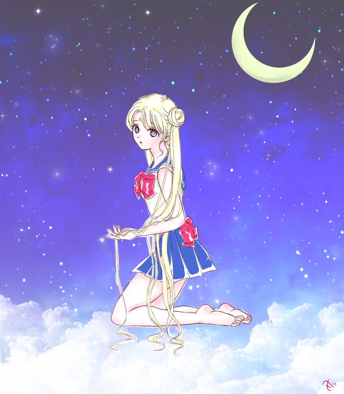 一枚目の背景はわたしチョイス、二枚目の背景は夫が描きました。 原作