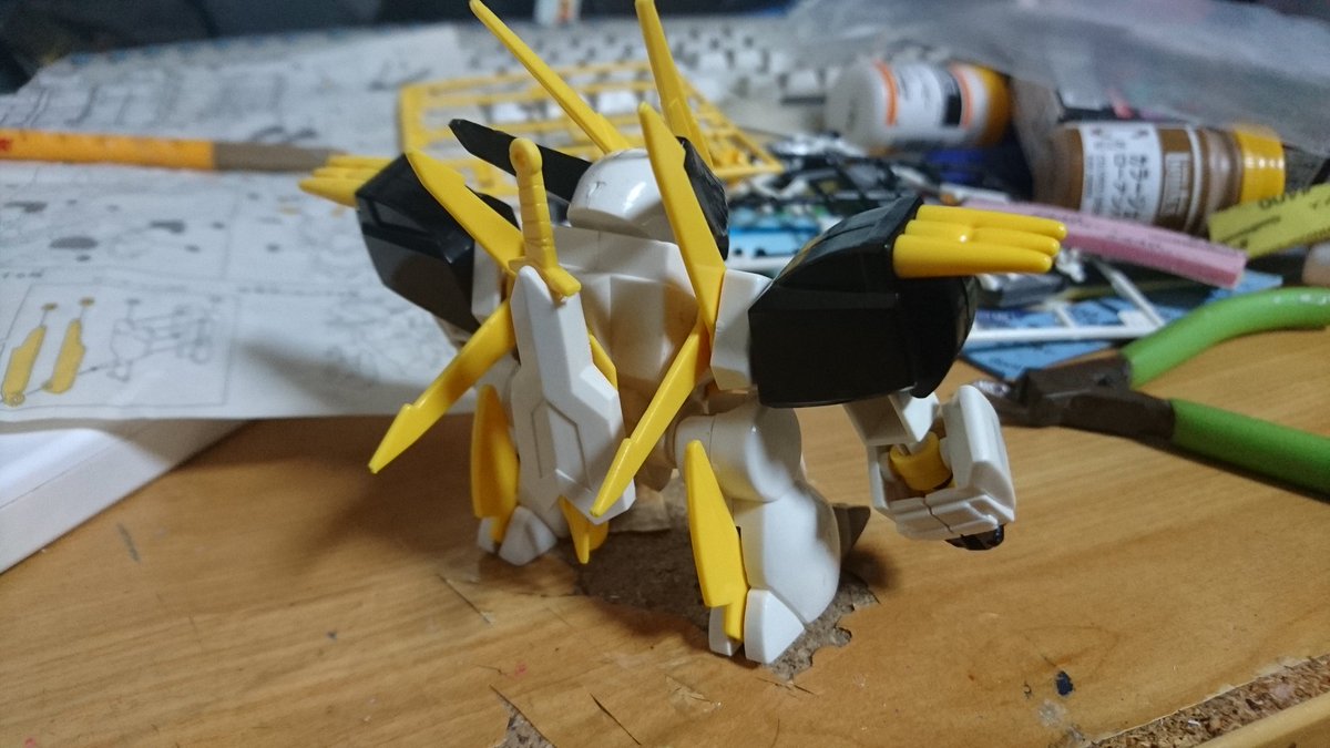 カバヤ「スーパーワタルガム」龍王丸完成！ 改造もなにもしてないパチ