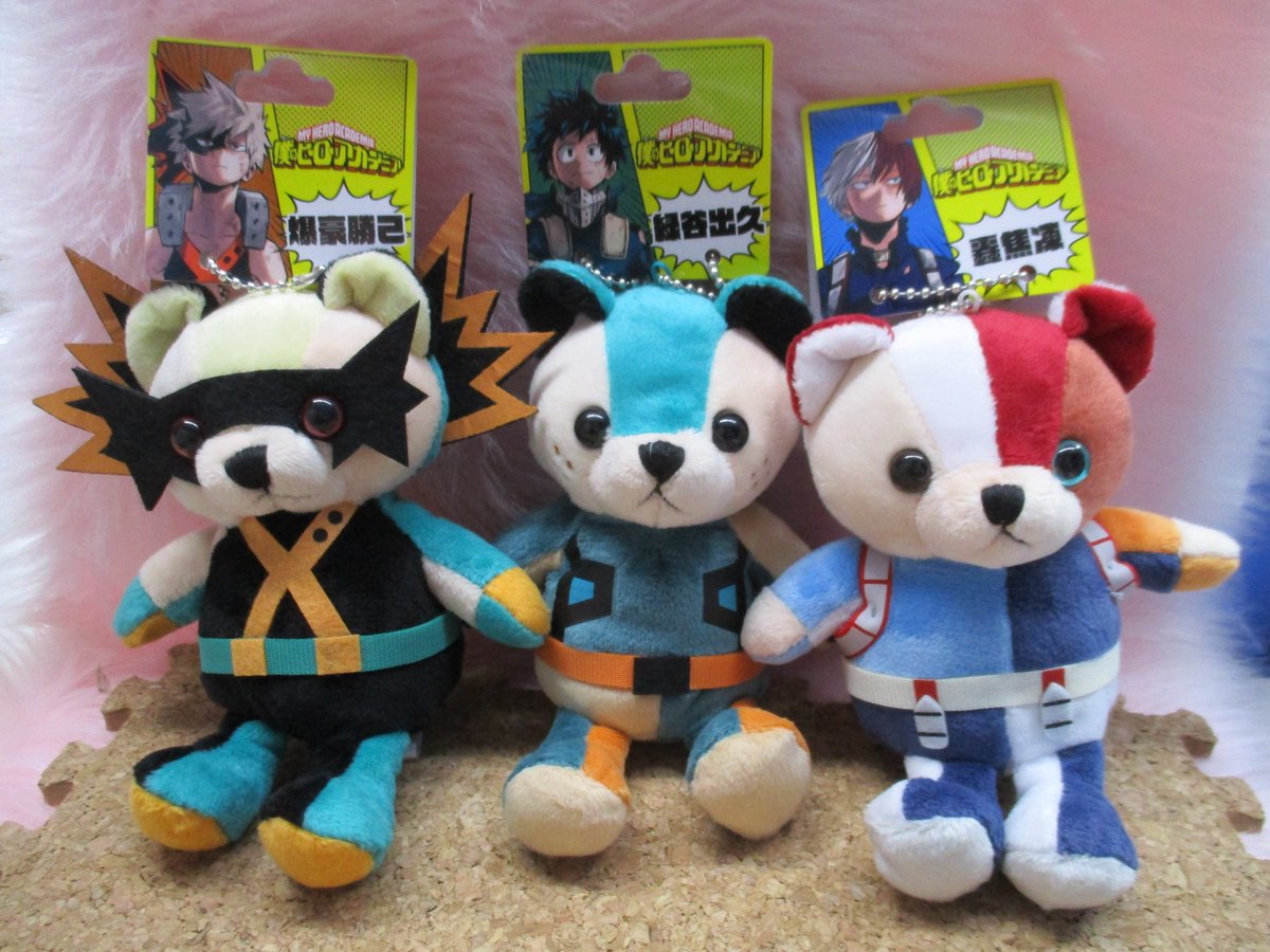 5階A館にて展開中！】『僕のヒーローアカデミア ベア各種』販売中！緑