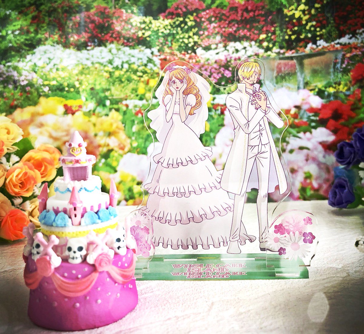 ワーコレのウエディングケーキをフォロワーさんにお譲りいただいたので