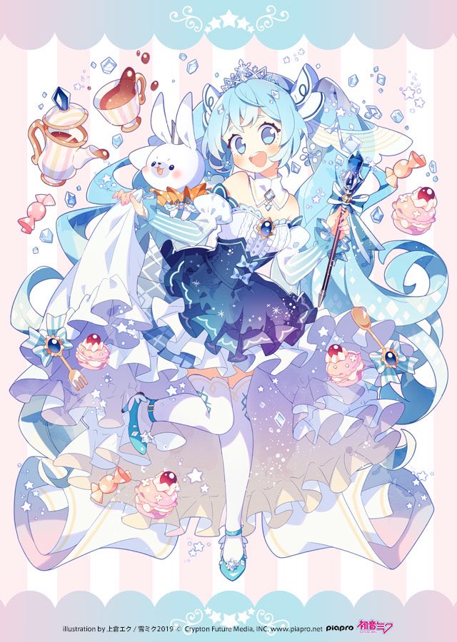 SNOW MIKU 2019」のイラストを描き下ろしいたしました❄✨「プリンセス