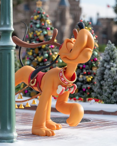 パークを彩るクリスマスのデコレーション♪】 東京ディズニーランドの