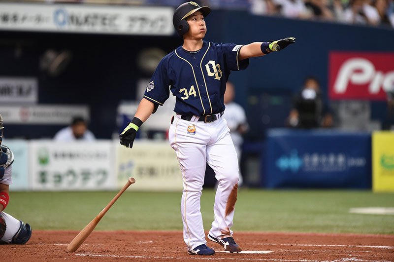 オリックス 2017 Bs Spiritsユニフォーム #吉田正尚 #ORIX