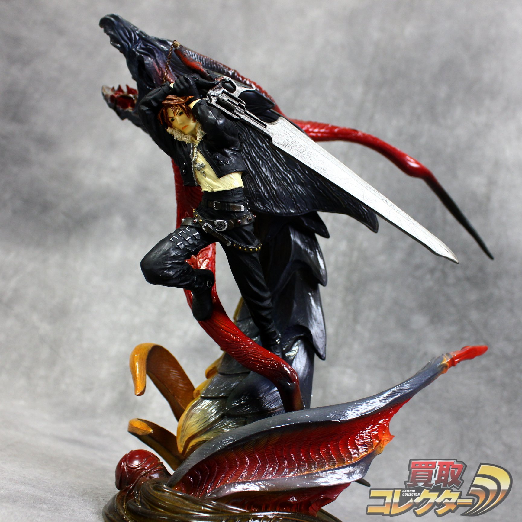 コトブキヤ FF8 スコール レオンハート& バハムート フィギュア