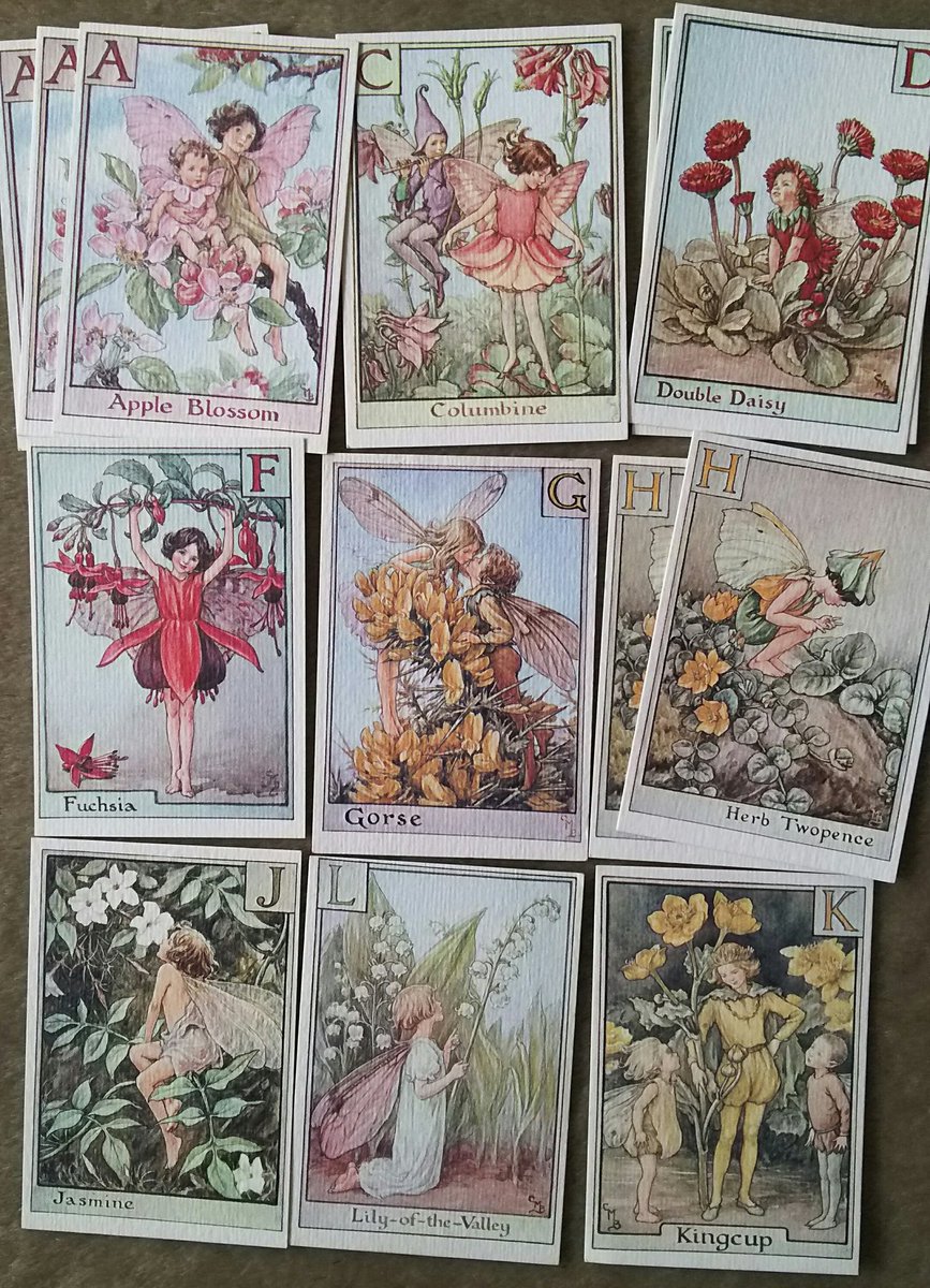 昔、森永ハイクラウンチョコレートには美しい「妖精カード」が封入され