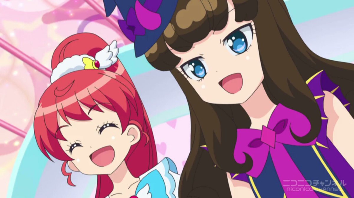 アイドルタイムプリパラ第15話より。 あろみかの破壊力たるや