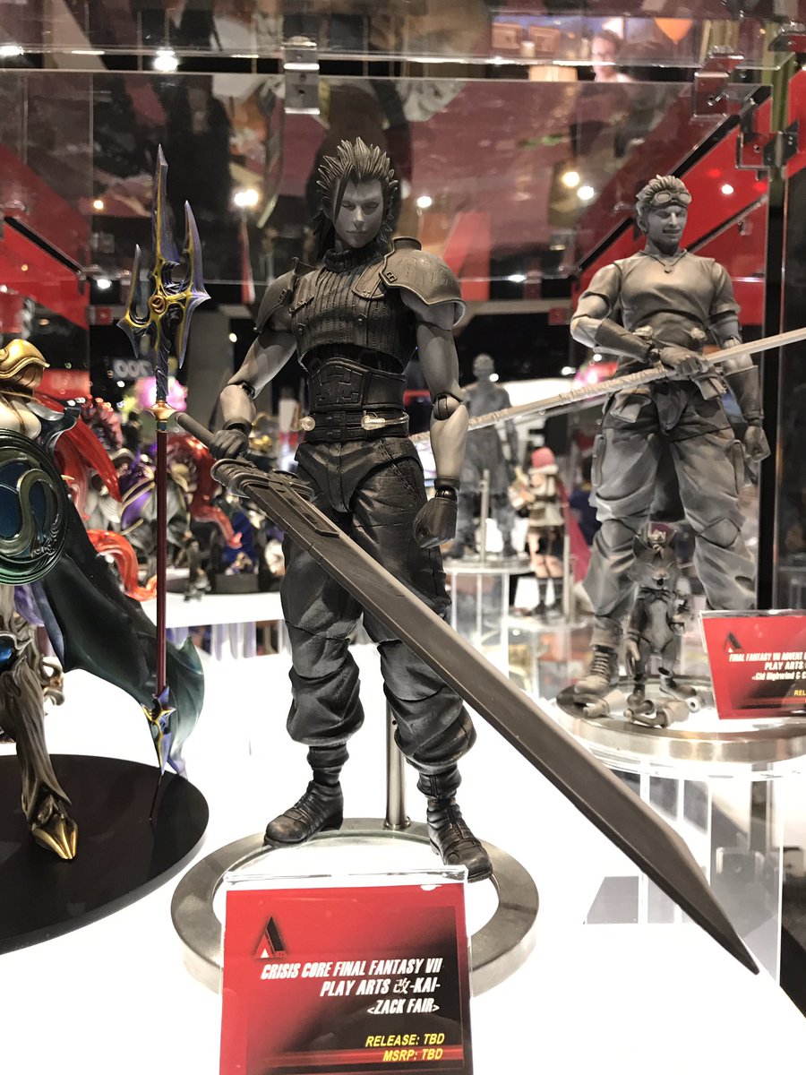 CRISIS CORE FINAL FANTASY VII プレイアーツ改 ザックスが発売決定