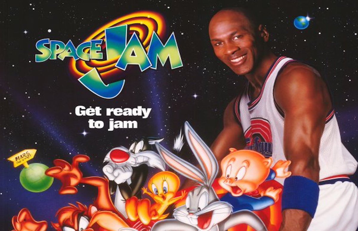 マイケル・ジョーダンとバッグス・バニーが共演した人気映画「スペース