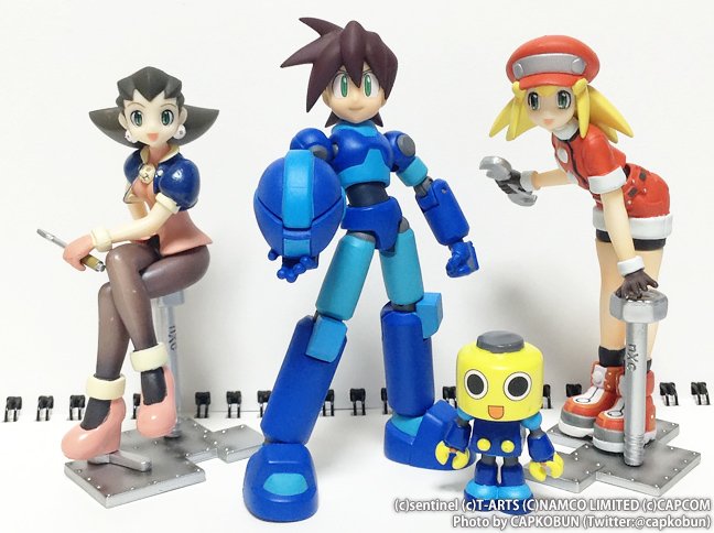 4インチネル ロックマンDASH ロック・ヴォルナット」と一緒に並べたい