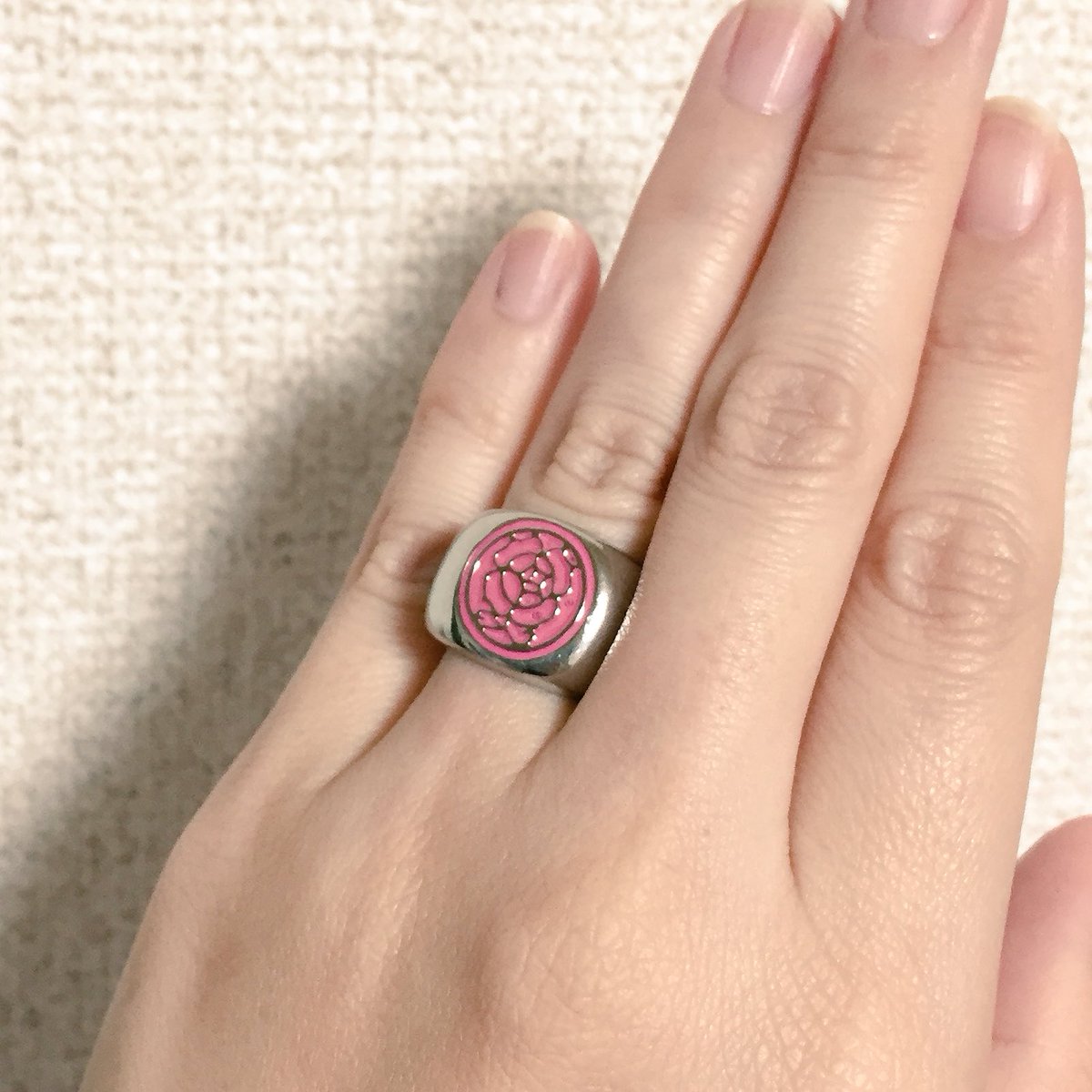 発掘した懐かしさで爆散する指輪シリーズ。 少女革命ウテナの薔薇の