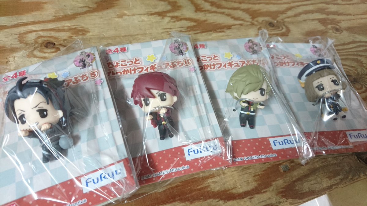 プライズ】刀剣乱舞-ONLINE-ちょこっとひっかけフィギュアぷち⑤が入荷
